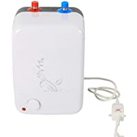 Mini Calentador de agua eléctrico Instantáneo 8 litros Calentador para Cocina Baño 1.5kW- temperature 30-75 °
